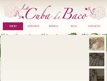 Tablet Screenshot of lacubadebaco.com